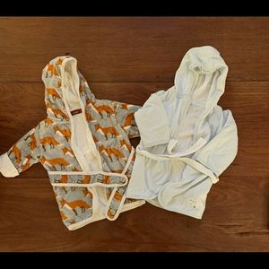 Baby bath robes, like new